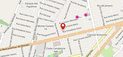 Pizzaria - Fast Pizza Delivery - Campo Grande MS no mapa