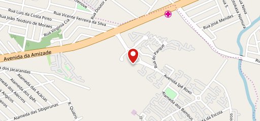 Pizzaria Fornaci no mapa