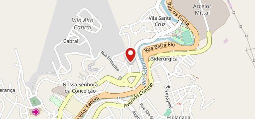 Pizzaria Fornalha no mapa