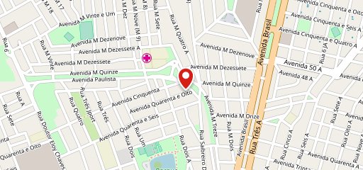 Pizzaria Forneiro no mapa