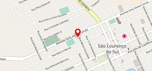 Pizzaria Forno & Pizza no mapa