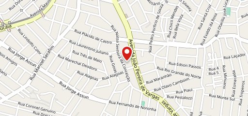 Pizzaria Fraterna no mapa