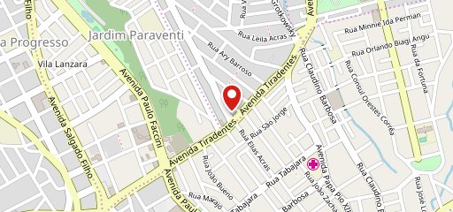 Pizzaria São Paulo no mapa