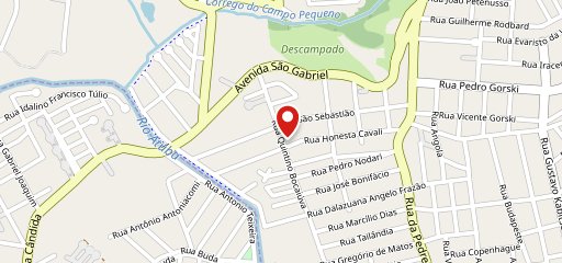 Pizzaria Gustare no mapa