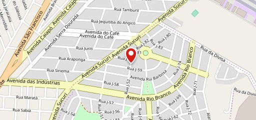 Pizzaria & Restaurante no mapa