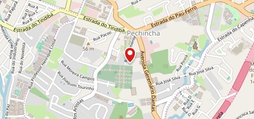 Pizzaria Karioca no mapa