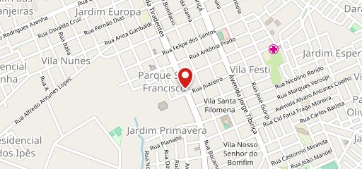 Pizzaria La Favoritta no mapa