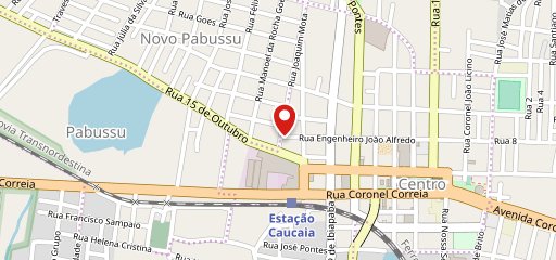 Pizzaria la Mama no mapa