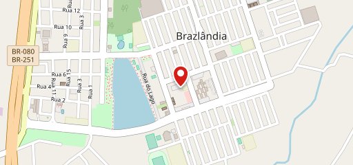 Pizzaria La Paulistana Brasília DF no mapa