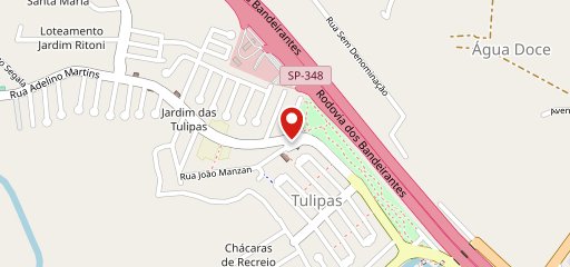 Pizzaria Lilikas Do Tulipas no mapa