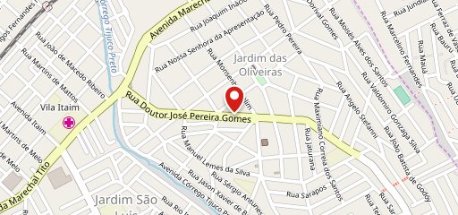 Lisboa Pizzaria e Cantina no mapa