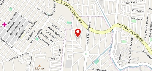 Pizzaria Luigi Guimarães no mapa