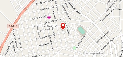 Pizzaria Magalhães no mapa