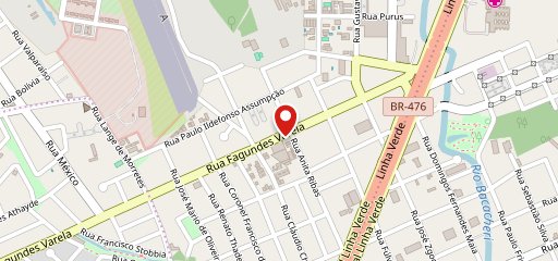 Pizzaria Mania da Pizza ( Jardim Social -Curitiba) no mapa