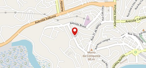 Pizzaria Mãos e Artes no mapa