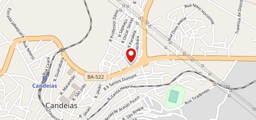 Pizzaria Maranata Candeias BA no mapa