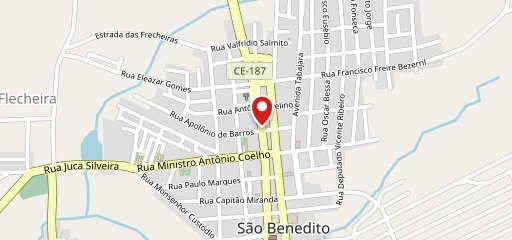 Pizzaria Massa Bela no mapa