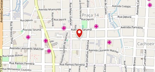 Pizzaria Nego's Delivery no mapa