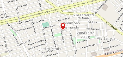 PIZZARIA NONA LU no mapa