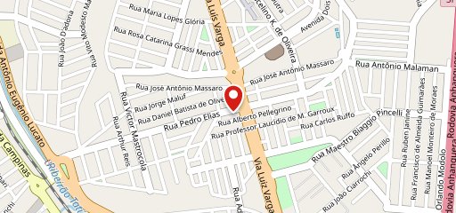 Pizzaria Nota 10 no mapa