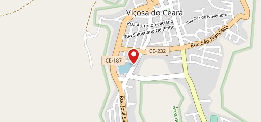 Pizzaria Nova Berlim no mapa