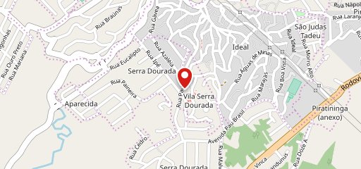 Pizzaria Nova Esperança no mapa