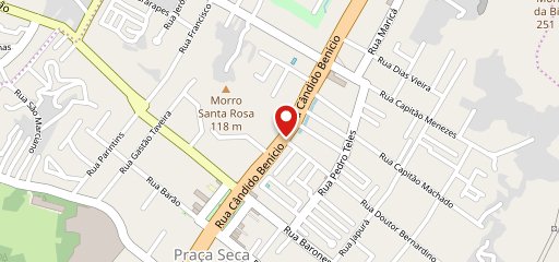 Pizzaria Noventão no mapa