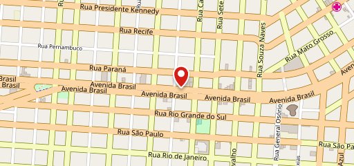 Pizzaria Oba Pizza no mapa