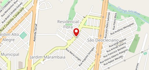 Pizzeria Oggi São José do Rio Prêto SP no mapa