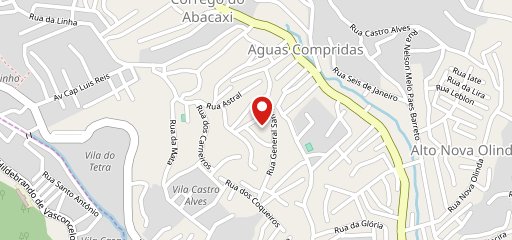 Pizzaria pai e filhos no mapa