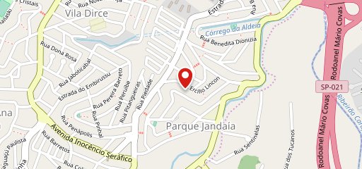 Pizzaria Jandaia - Carapicuíba no mapa