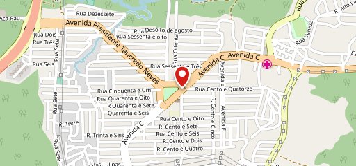 Pizzaria Paulista no mapa