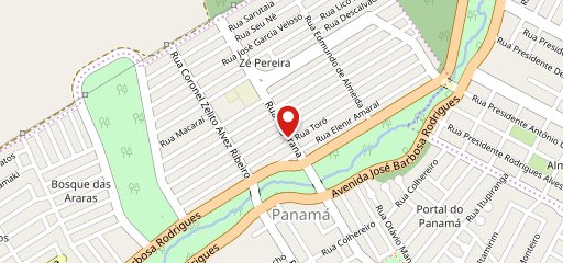 pizzaria peperoni Jardim Imá no mapa