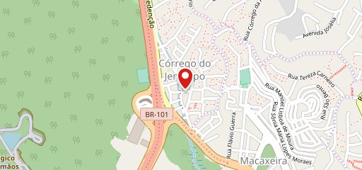 Pizzaria a Pernambucana no mapa