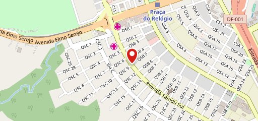 Pizzaria Pigalle no mapa