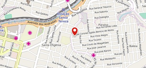 Pizzaria Quatro Sabores - Cristiana no mapa