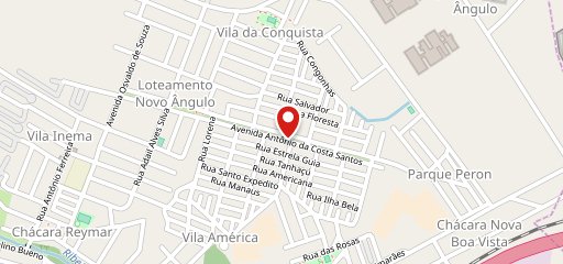 Pizzaria Romana Nova América no mapa