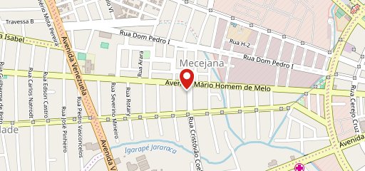 Pizzaria Roraimeira no mapa