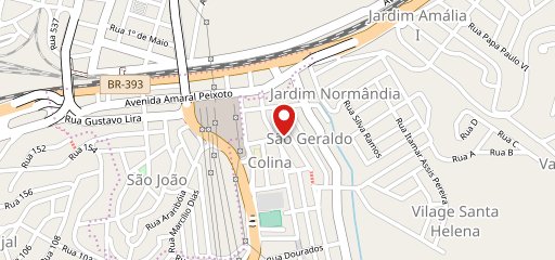 Pizzaria Sabor a mais no mapa