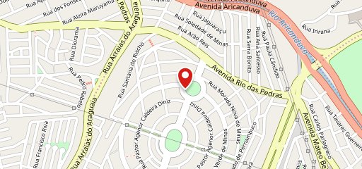 Pizzaria Sabor D´Itália no mapa