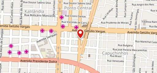 Pizzaria Sabor da Itália no mapa