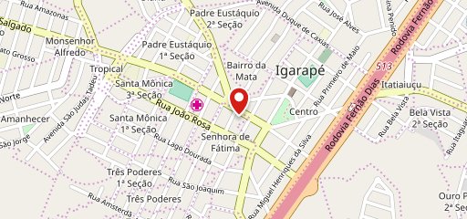 Pizzaria sabor de Minas igarapé no mapa