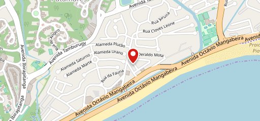 Pizzaria Salvador Delivery no mapa