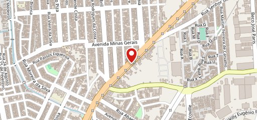 Pizzaria e Restaurante Santo André no mapa