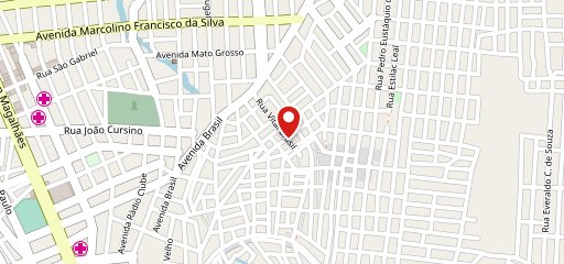 Pizzaria São Salvador no mapa