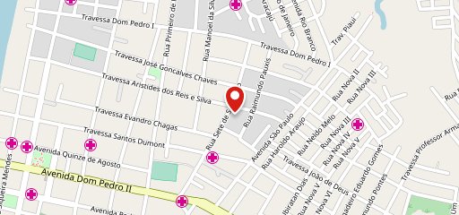 PIZZARIA SILVANA DELIVERY no mapa