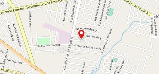 Pizzaria Souza Delivery no mapa