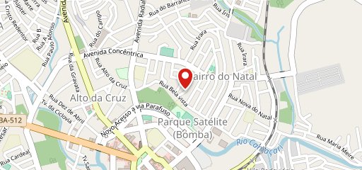 PIZZARIA SRA FATIA no mapa