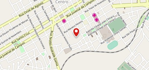 Pizzaria Tatuí no mapa