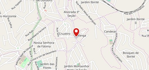 Pizzaria Tradição no mapa